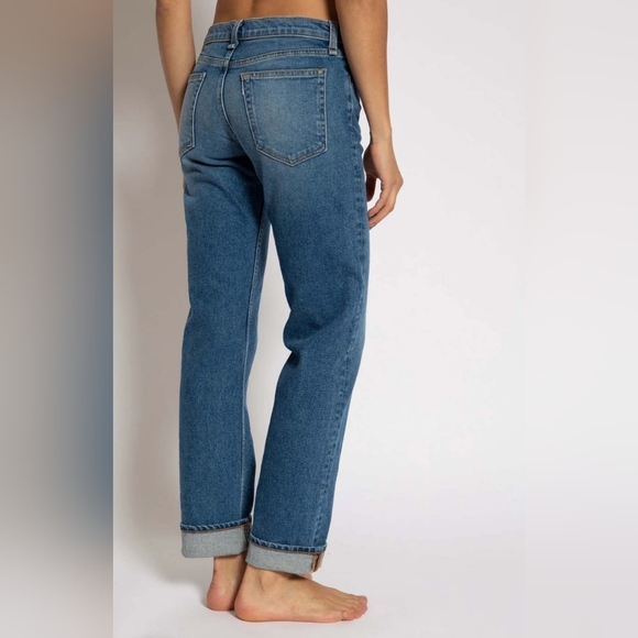 ASKK NY Cool Cat straight leg mid rise jeans NWT size 34 non-stretch Flashback - Picture 4 of 14